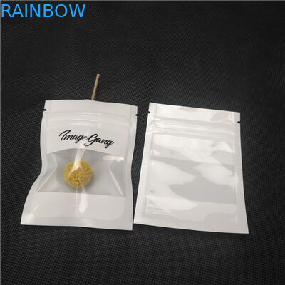 Zamówione plastikowe torebki do biżuterii z przejrzystym oknem