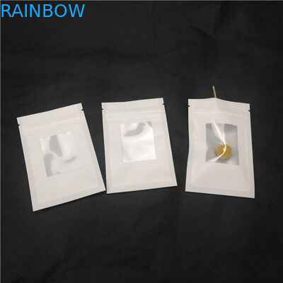 Zamówione plastikowe torebki do biżuterii z przejrzystym oknem