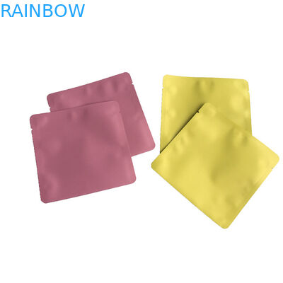 Plastikowe torebki z trzema stronami, torby płaskie, torba z maską do oleju