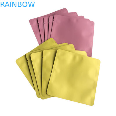 Plastikowe torebki z trzema stronami, torby płaskie, torba z maską do oleju