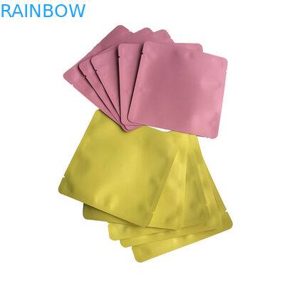 Plastikowe torebki z trzema stronami, torby płaskie, torba z maską do oleju