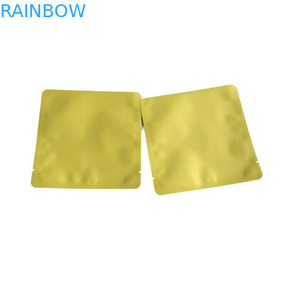 Logo niestandardowe Żywność klasy przejrzysty przedni zamek 3 Side Seal Bag dla maski twarzy