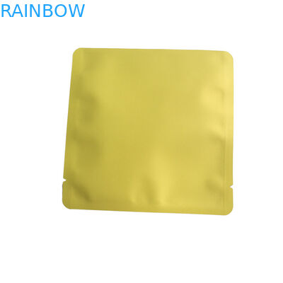 Logo niestandardowe Żywność klasy przejrzysty przedni zamek 3 Side Seal Bag dla maski twarzy