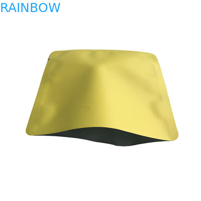 Logo niestandardowe Żywność klasy przejrzysty przedni zamek 3 Side Seal Bag dla maski twarzy