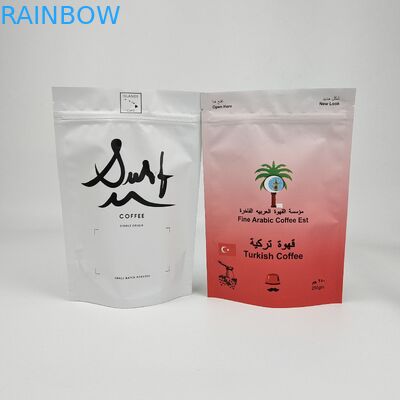 Kolorowe drukowanie cyfrowe Folia aluminiowa ponownie otwierająca się Stoj bezwonna zamka zamykacz Mylar opakowania torba do jedzenia