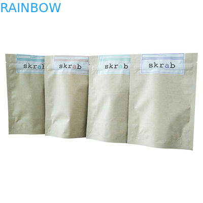 Pojemniki ze srebrnej folii stojącej z opakowaniem Doy dla opakowań do fryzury ciała kawy