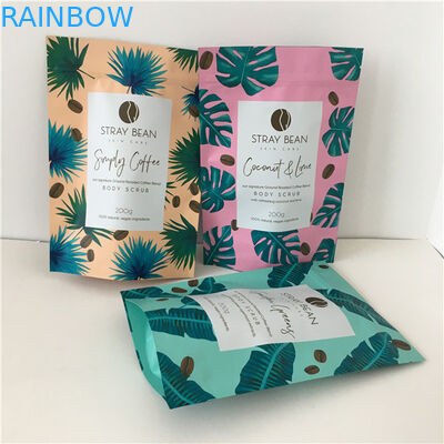 Drukowanie grawatury Aluminiowa folia do pakowania worków do mycia ciała kawy