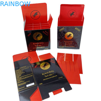 Logo wydrukowane na zamówienie Luksusowy VITAMAX Ekstremalny Miód Żywny Pakowanie Papierowe Pudełka I Worki Na Miód Płyn Pusty Pakiet