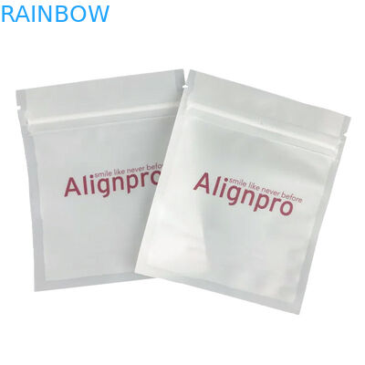 Druk cyfrowy plastikowe torebki opakowania z uchwytem uszczelniania pieczęcią cieplną