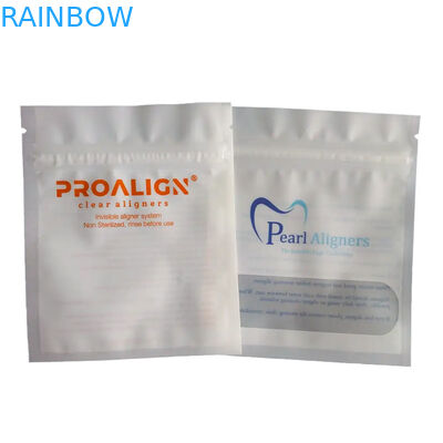 Druk cyfrowy plastikowe torebki opakowania z uchwytem uszczelniania pieczęcią cieplną