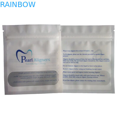 Druk cyfrowy plastikowe torebki opakowania z uchwytem uszczelniania pieczęcią cieplną