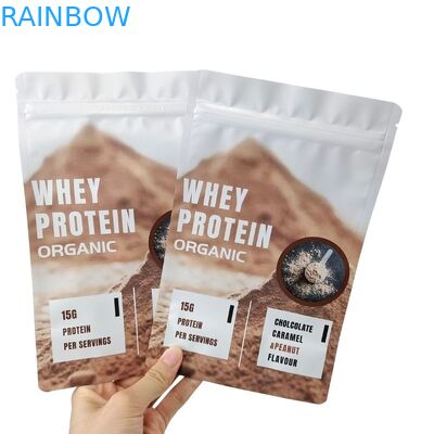 Zamówienie na zamówienie akceptowane opakowanie worek przekąski z 120 szczelnością i zamykaniem zamkiem