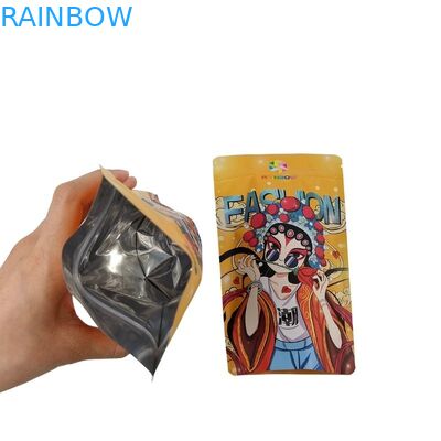 Zamówienie na zamówienie Akceptowane opakowania worek z przekąskami z zamówionym projektem