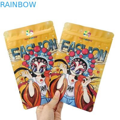 Zamówienie na zamówienie Akceptowane opakowania worek z przekąskami z zamówionym projektem