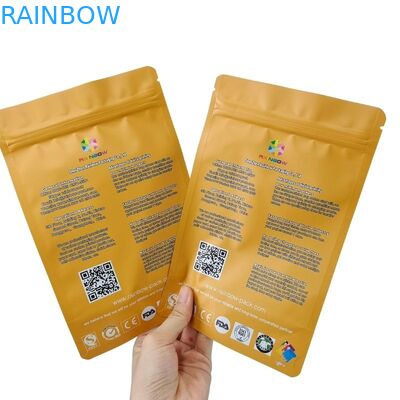 Zamówienie na zamówienie Akceptowane opakowania worek z przekąskami z zamówionym projektem