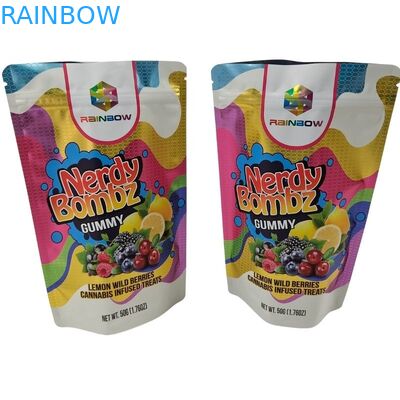 Ekologiczne Tak Niestandardowo Drukowane Płasko-dolne Puchki do przekąsek