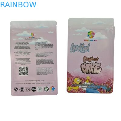 Niestandardowo wydrukowane, płaskie i odporne na łzy torebki na czekoladę