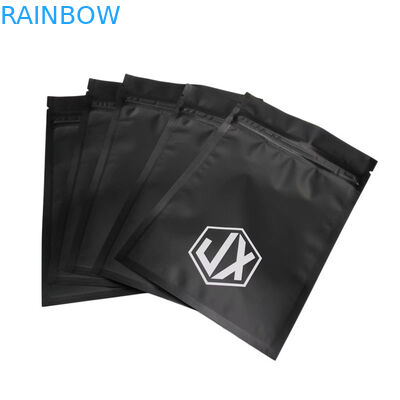 Matowy czarny kabel z trzema stronami USB plastikowe torebki opakowaniowe z zamkiem