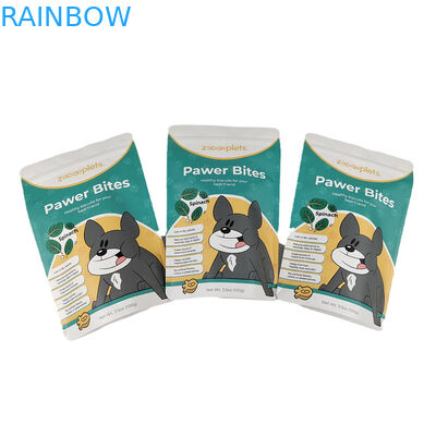 Fabrycznie dostarczane specjalne torby przeciwzapalne z logo, stand up torba papierowa Kraft Gummy Candy Packaging