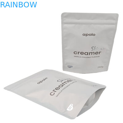 Niestandardowy design dziecięcy plastikowy stand up pouch dla ziarna kawy folia aluminiowa z powrotem zamknięte torby Mylar