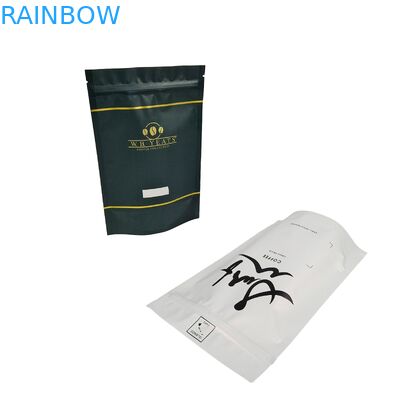 Przejrzystość przezroczyste okno Food Grade Packing Bags Custom Drukowany Ziplock ponownie zamknięty stand up bag