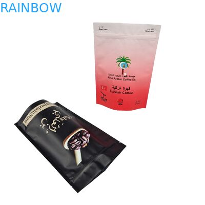 Nieprzezroczyste logo Drukowane na zamówienie Drukowane torebki stojące torebki folia aluminiowa zamek plastikowe torebki