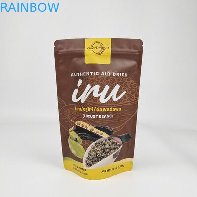 Niestandardowe logo Drukowane suszone przekąski Żywność Worek chipsy ziemniaczane Worek do pakowania Folia aluminiowa srebrny zamek stand up pouch