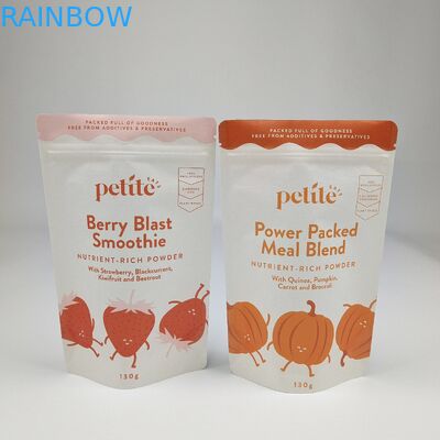 Pojemnik z papieru kraft biały brązowy, nadający się do recyklingu