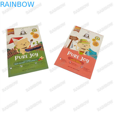 Przejrzystość Zwierzęce smakołyki opakowania stand up Zipper worki worki materiału żywnościowego