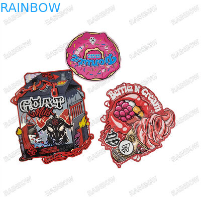 Wysokiej dokładności cyfrowe torby drukarskie do zamówienia 3.5g zapach odporny worki obcinane