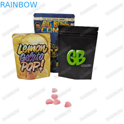 Niestandardowy zamykalny pieczęć cieplna stoją papierowy worek przekąski ciasteczka żywność opakowanie torba z zamkiem