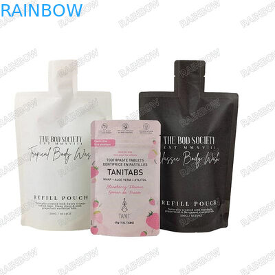 Woda do picia plastikowa płynna torba opakowanie wielokrotnie używalna plastikowa torba do wody do jedzenia