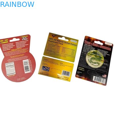 Pokryte papierowe pęcherzyki kartki opakowania dostępne do próbki w ciągu zaledwie 5 dni gwarantowane