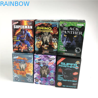 Premierzen Blister Card Packaging Custom Child Resistant Bottone Lock 3D Card Paper Box