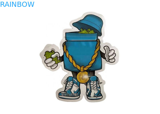 Ziołowe kadzidła opakowania Zip Lock Mylar CBD oleju ziołowego konopi konopnych worki Gravure drukowanie