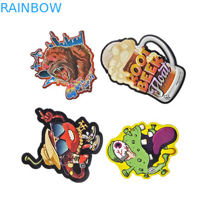 Nieregularne torby opakowaniowe z plastiku w kształcie 3,5 g, 7 g, 14 g, 28 g