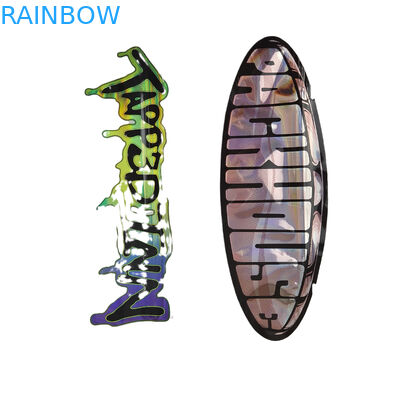 Nieregularne opakowanie Zipper Smell Proof Die Cut Plastic Packaging Bag