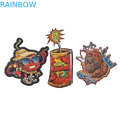 Torebka foliowa Ziplock 3,5 g 7 g 14 g Specjalny kształt Opakowanie niestandardowe Odporna na zapach żywności Torba z mylaru wycinana