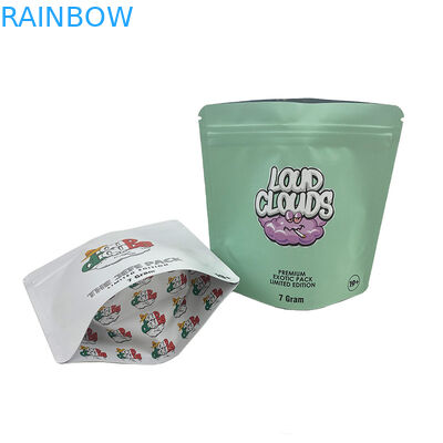 Niestandardowe kolorowe opakowania z kadzidłem ziołowym z strukturą materiału PET dla typu kolorów CMYK