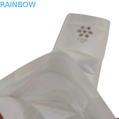 Przejrzyste okna plastikowe torby z zamkiem standup worek folia laminowana drukowanie cyfrowe