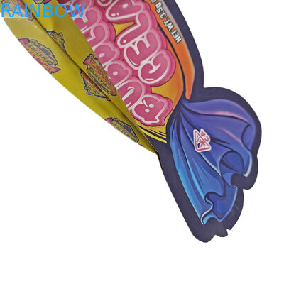 Specjalnie wydrukowane 3,5 g ciasteczka cukierki przekąski specjalnego kształtu Ziplock plastikowe torebki z zapachem odporny na cięcie Mylar torebki