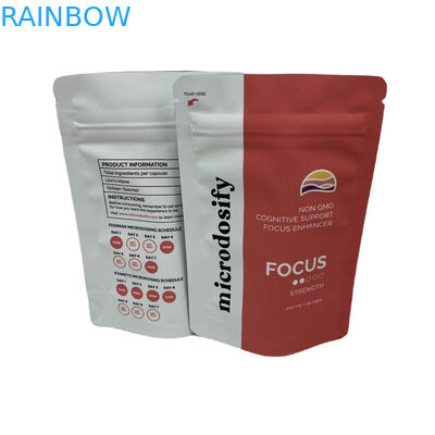 Lekarskie zioło liść trzy strony pieczęć torebki zapachowy Mylar torby dostosowane z oknem