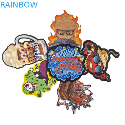 3.5g 7g 14g specjalny kształt plastikowy worek do opakowań holograficzny, zapachowy, plastikowy, wycięty na zamówienie