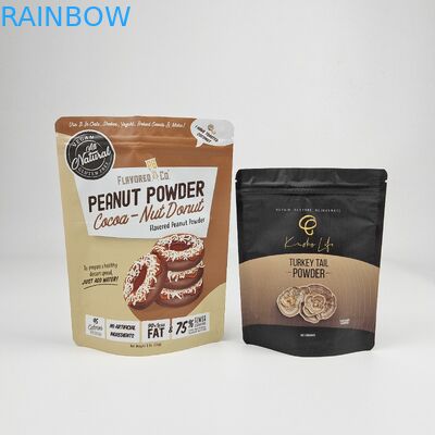 Matte Green Package Stand Up Bag/Aluminium Foil Packaging Zip Lock Bag/Doypack Mylar Storage Food Bags