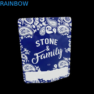 3.5 Gramy Plastic Bags Packaging Custom Label Drukowane CBD Cookies Znów zamykane