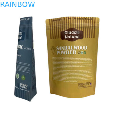 Kraftowy brązowy worek do przekąsek z papieru