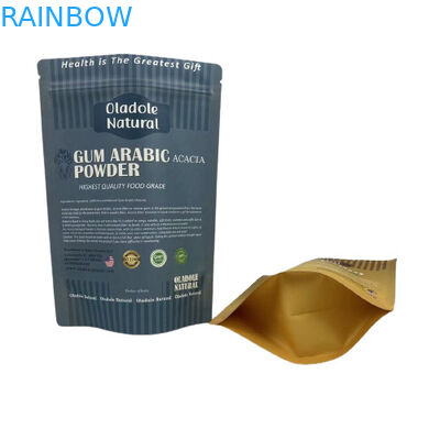 Kraftowy brązowy worek do przekąsek z papieru