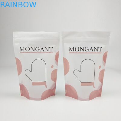 Laminatowy folia aluminiowa torba z zamkniętym zipem stand up pouch / Matt biały folia pouch / Custom Zip Lock torebka kawowa