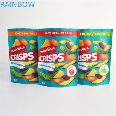 Certyfikowane drukowanie cyfrowe Ziplock jedzenie stand up pakowanie worki dla orzechów żywności