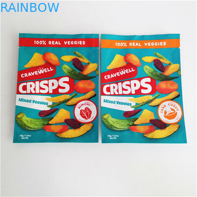 Certyfikowane drukowanie cyfrowe Ziplock jedzenie stand up pakowanie worki dla orzechów żywności